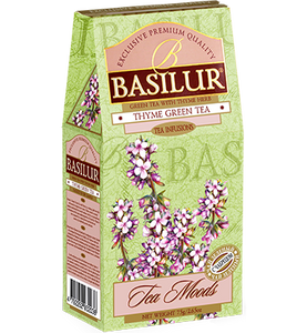 Basilur Tea Moods Thyme Green Tea, Loose Tea 75g