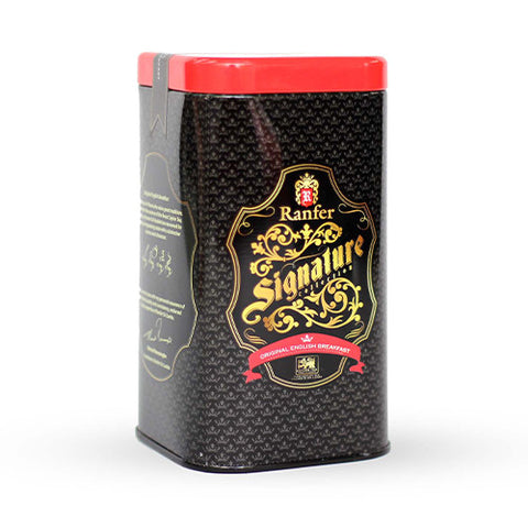 Ranfer Signature Original English Breakfast Tea Tin Caddies