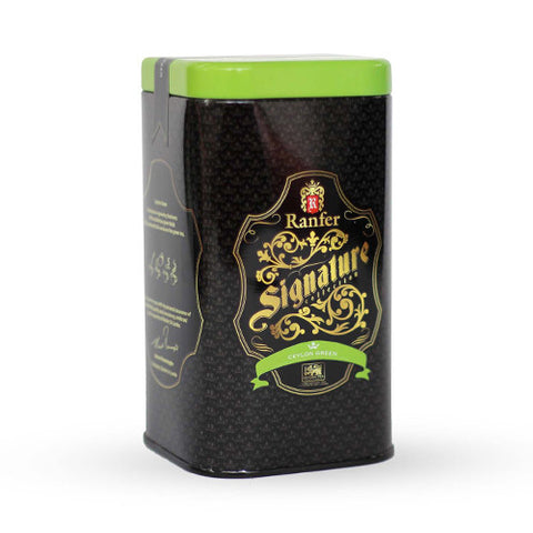 Ranfer Signature Ceylon Green Tea Tin Caddies