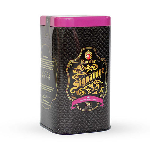 Ranfer Signature Classic Breakfast Tea Tin Caddies
