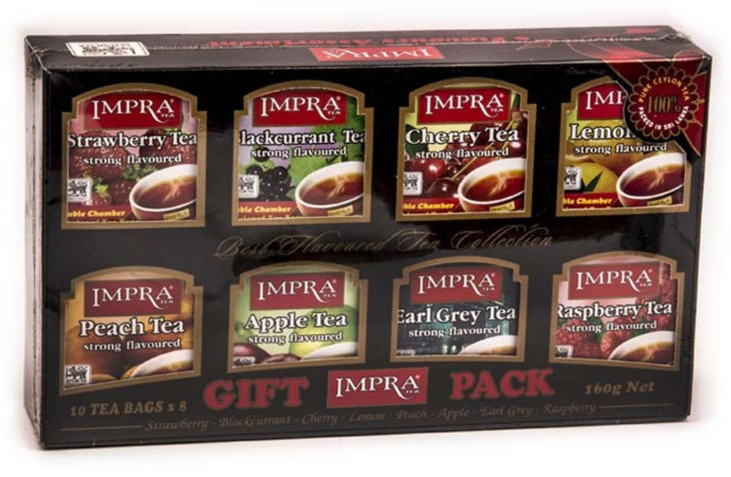 Impra Flavour Collection Ceylon Black Tea, 80 Count Tea Bags ...