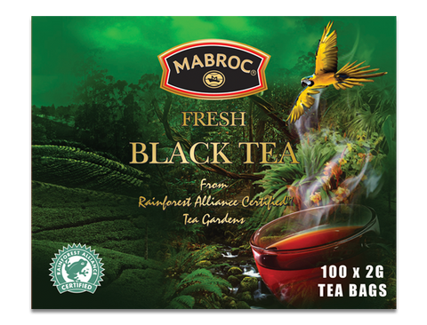 Mabroc Pure Ceylon Tea, 100 Count Tea Bags