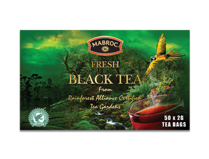 Mabroc Pure Ceylon Tea, 50 Count Tea Bags