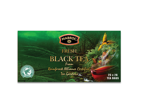 Mabroc Pure Ceylon Tea, 25 Count Tea Bags