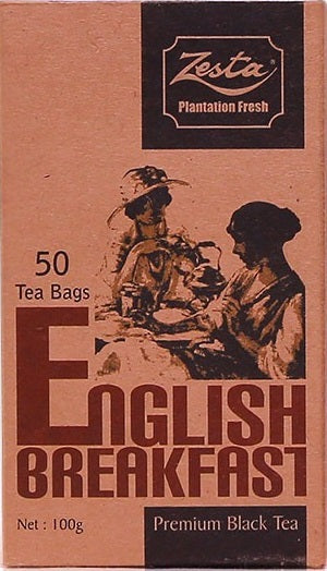 Zesta English Breakfast Tea, 50 Count Tea Bags