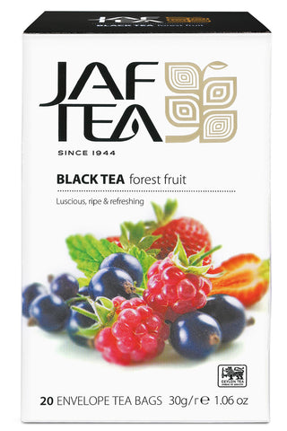 Jaf Forest Fruit Ceylon Black Tea, 20 Count Tea Bags