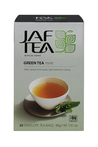Jaf ミント風味のセイロン緑茶、20 カウント ティーバッグ
