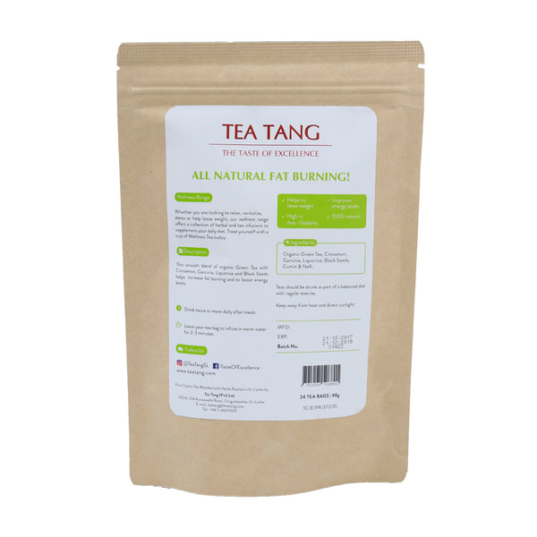 Tea Tang Slimming Green Tea, 24 Count Tea Bags