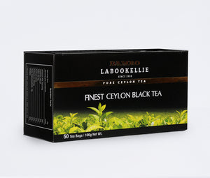 Damro Labookellie Pure Ceylon Black Tea, 50 Count Tea Bags