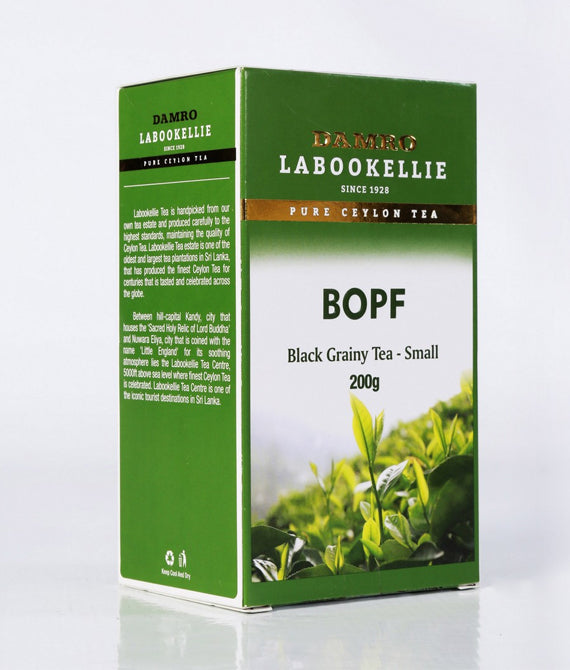 Damro Labookellie BOPF ピュアセイロン紅茶、ルースティー 200g