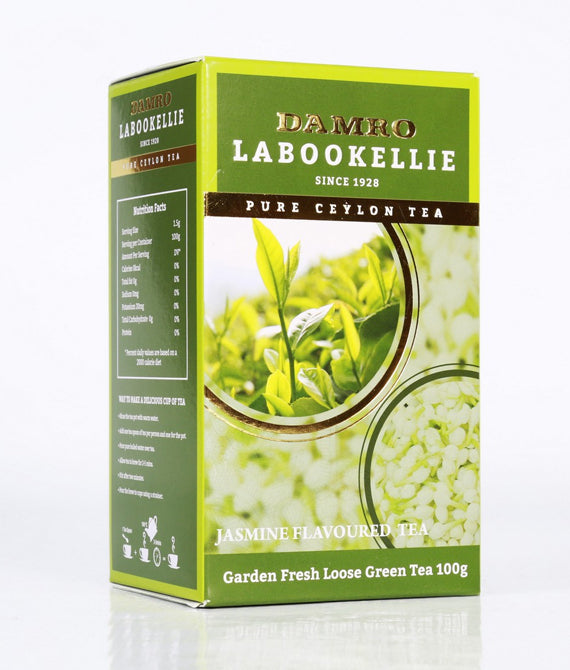 Damro Melfort Green Tea With Jasmine, Loose Tea 100g