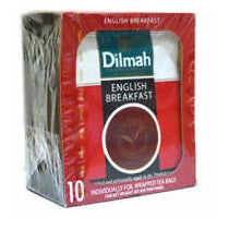 Dilmah イングリッシュ ブレックファスト、10 カウント ティーバッグ