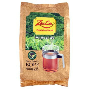 Zesta Ceylon Tea BOPF, Loose Tea 400g