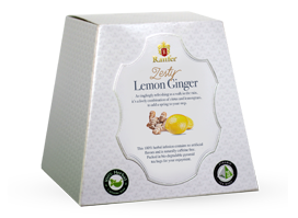 Ranfer Zesty Lemon Ginger, 20 Count Tea Bags