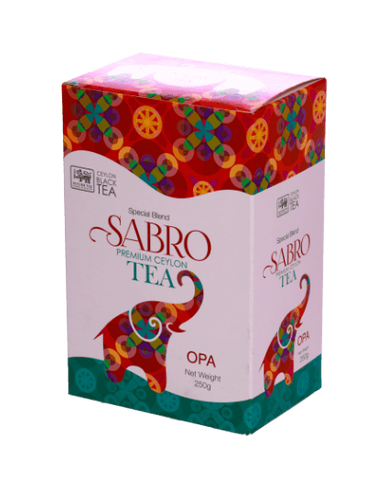 Sabro OPA Pure Ceylon Black Tea, Loose Tea 100g