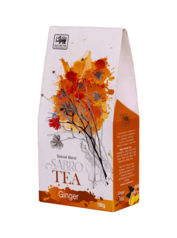 Sabro Ceylon Ginger Tea, Loose Tea 100g