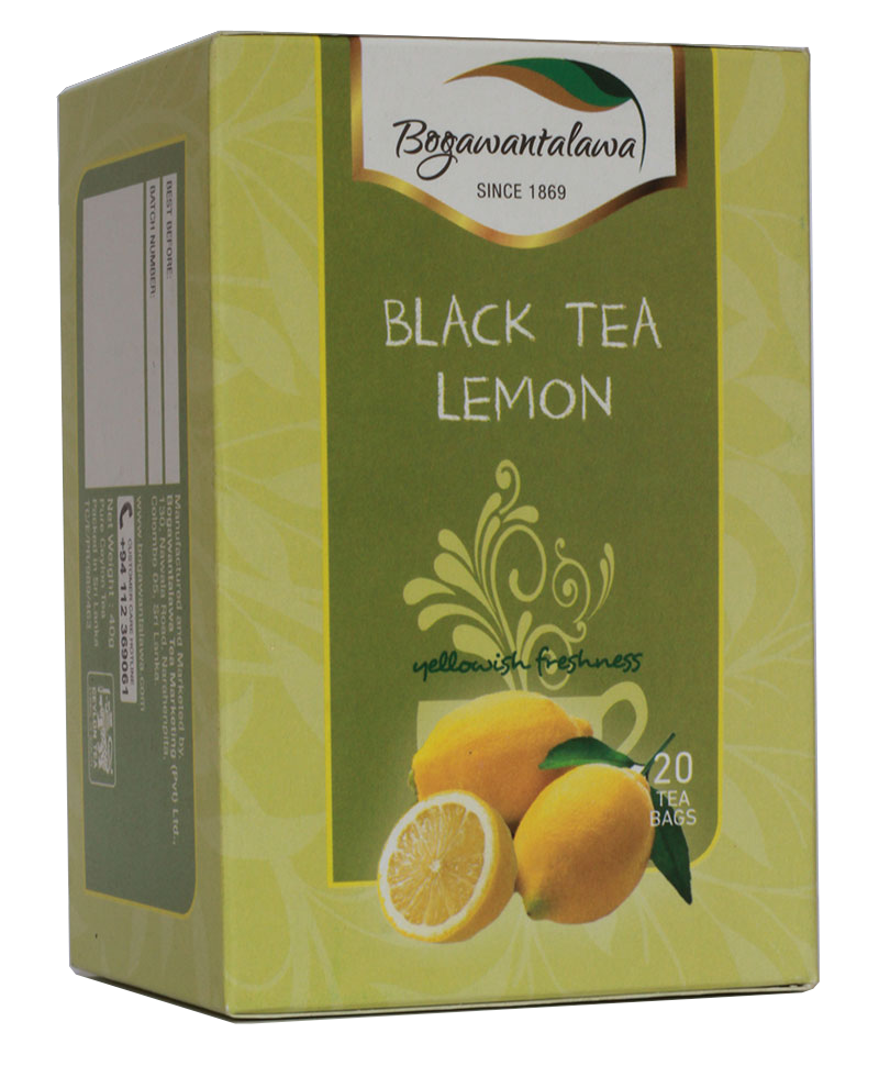 ボガワンタラワ レモン風味のセイロン紅茶、ティーバッグ 20 個