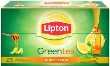 Lipton 꿀 레몬 녹차, 25 카운트 티백