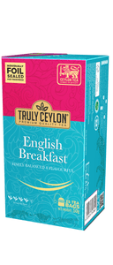 Truly Ceylon English Breakfast, 25 Count Tea Bags