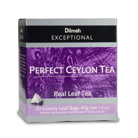 Dilmah Exceptional Perfect Ceylon Tea, 20 カウント ティーバッグ