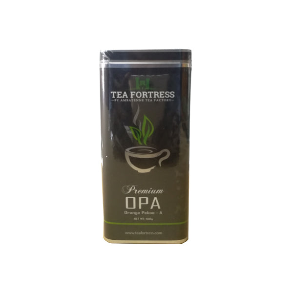 Tea Fortress Premium OPA Tin Caddy, Loose Tea 100g