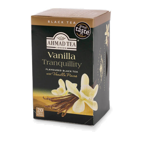 Ahmad Vanilla Tranquility Tea, 20 Count Tea Bags