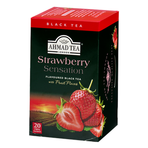 Ahmad Strawberry Sensation Tea、20 カウント ティーバッグ