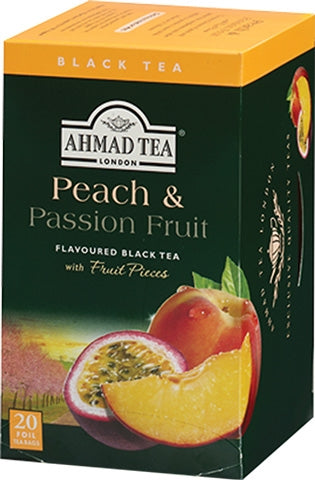 Ahmad Peach And Passionfruit Tea, 20 Count Tea Bags