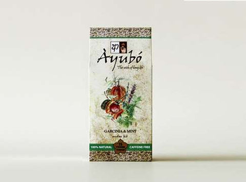 Ayubo Garcinia And Mint Herbal Tea, 15 Count Tea Bags