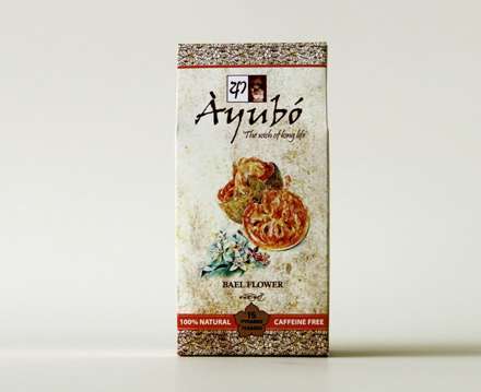Ayubo Bael Flower Herbal Tea, 15 Count Tea Bags