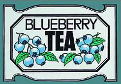 Mlesna Blueberry Flavoured Ceylon Tea, 20 Count Tea Bags