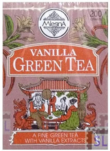 Mlesna Vanilla Green Tea, Loose Tea 200g