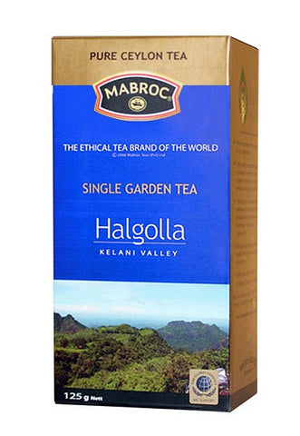 Mabroc Halgolla Pure Ceylon Tea, 15 Count Tea Bags
