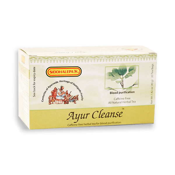 Siddhalepa Ayur Cleanse Herbal Tea, 20 Count Tea Bags
