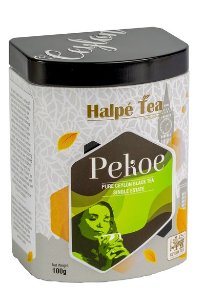 Halpe Ceylon Pekoe Tea Tin, Loose Tea 100g