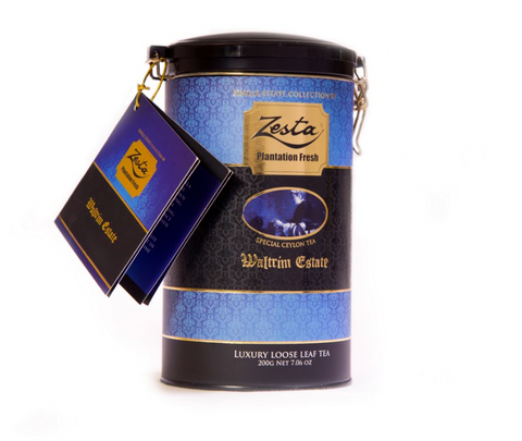 Zesta Waltrim Tin Caddy, Loose Tea 200g